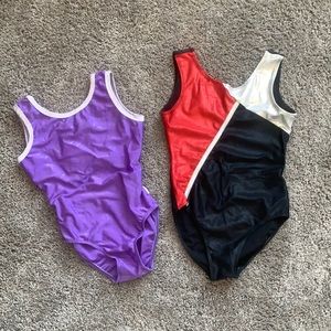 2 Destira Gymnastics Leotards